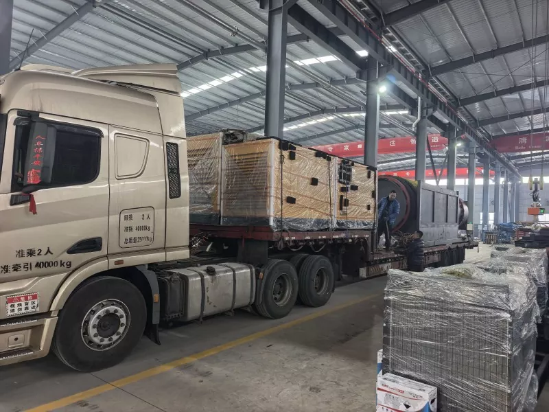 Hoʻouna ʻo Jinqi Mining Machinery i kahi pūʻulu pahu hoʻokaʻawale a me nā lako kākoʻo i Rusia