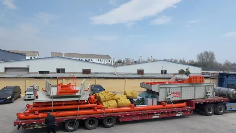 Kauoha hou mai Central Asia! Hoʻouna ʻia ʻo Jinqi Gold Mining Screen Unit